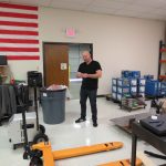 Dan Basso of Power Gems setting up at Open House, Atlanta
