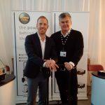 Garin Josey, Vice President/GM Vancouver of William F White International with Patrick McGuane of Power Gems