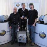 [L-R] Jeremy Walsh, National Director, Rental Maintenance of William F White, Patrick McGuane of Power Gems, Kyle Engelbrecht, Maintenance, William F White