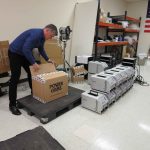 Pat McGuane of Power Gems setting up for Atlanta Open House