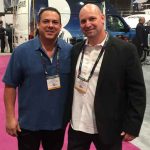 Victor Duran of Hollywood Rentals, LA with Dan Basso of Power Gems