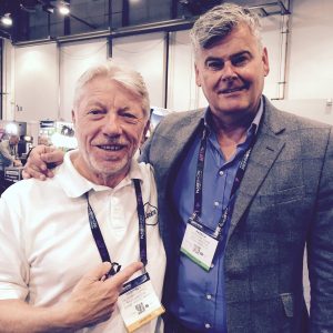 Geoffrey Chappell of Cooke Optics with Patrick McGuane of Power Gems