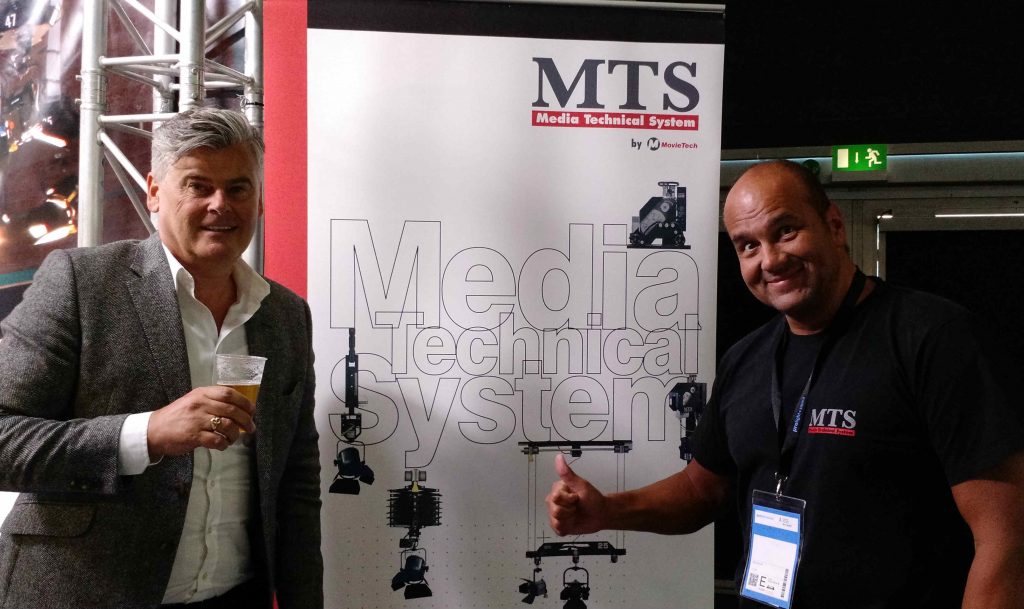 Patrick McGuane of Power Gems with Ralf Merkel of MTS