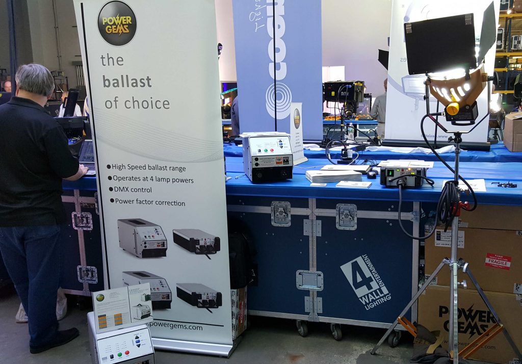 Power Gems stand at 4Wall vendor showcase, May 2016