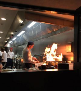 Wagamama kitchen