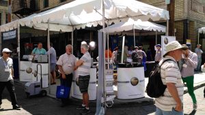 Power Gems stand on New York Street, Paramount Studios, Cine Gear 2016