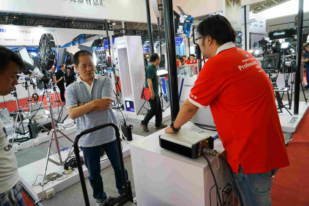 Showcasing Power Gems ballasts at BIRTV