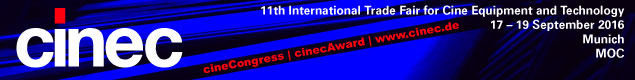 CINEC logo - Power Gems attending the Munich trade show for cine equipment and technology
