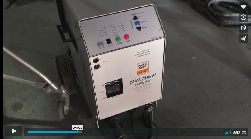 Power Gems ballasts undergoing flicker testing by DPS