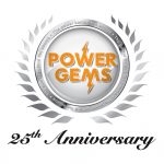25th anniversary Power Gems logo