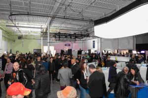 Crowd at William F White attended by Power Gems with ballasts
