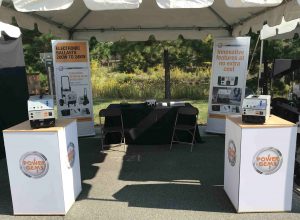 Power Gems stand at Cine Gear Atlanta